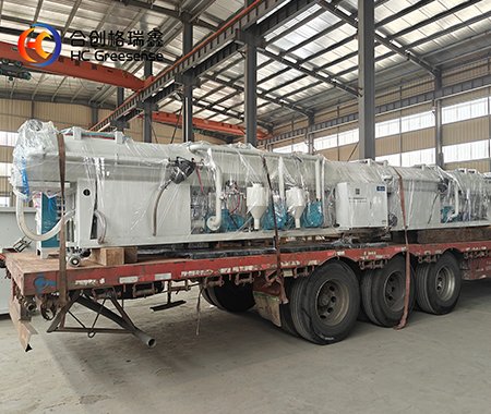 16-110PE管設(shè)備發(fā)貨